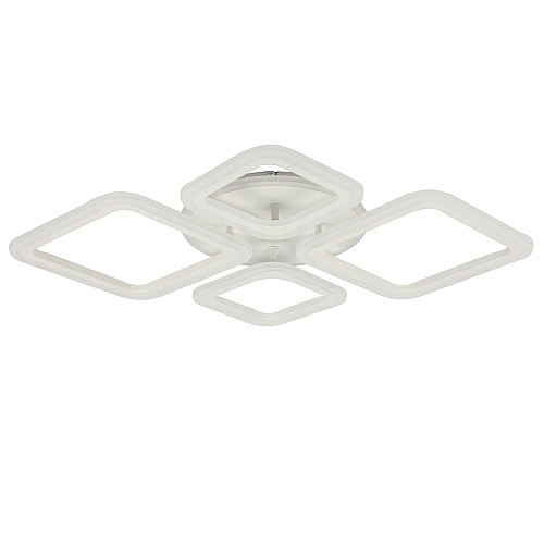 Потолкова LED люстра Sunlight 5331/2+2 R білий