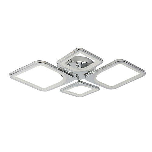 Потолочная LED люстра Sunlight 5631/2+2 хром
