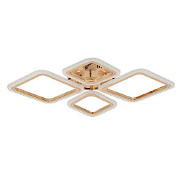 Потолкова LED люстра Sunlight 5331/2+2 Gold