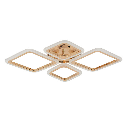 Потолочная LED люстра Sunlight 5331/2+2 Gold
