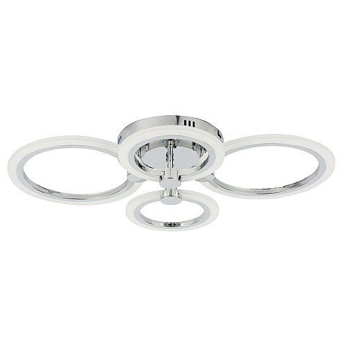Потолочная LED люстра Sunlight 5333/2+2 хром