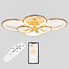 Потолочная LED люстра Sunlight 5332/2+2+2 Gold