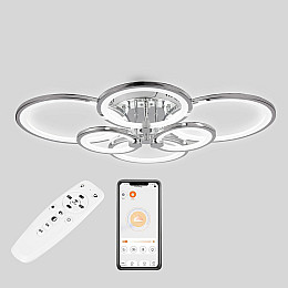Потолочная LED люстра Sunlight 5332/2+2+2 хром