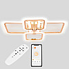 Потолочная LED люстра Sunlight 5667/2+2 Gold