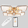 Потолочная LED люстра Sunlight 5631/4+4 Gold