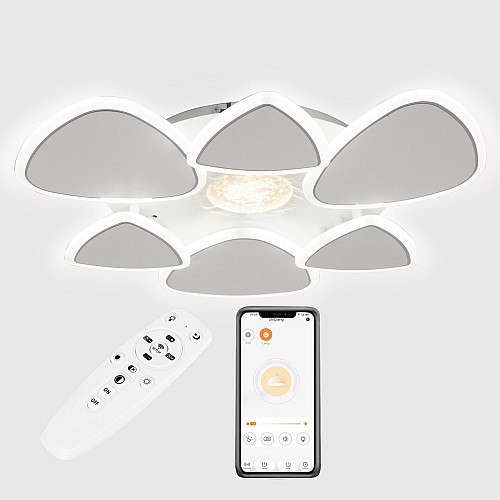 Потолочная LED люстра Sunlight 5889/3+3 Белый