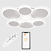 Потолочная люстра LED Sunlight 5890/3+3 Белый