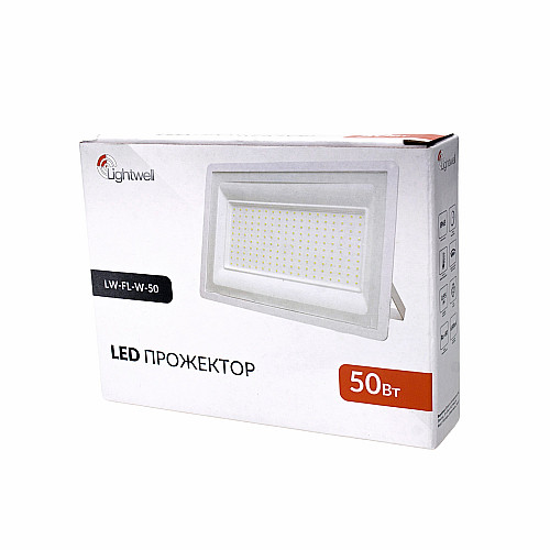 Прожектор светодиодный Lightwell LW-FL-W-50 50 W 295917