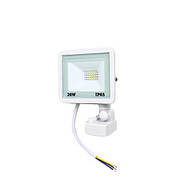 Прожектор светодиодный с датчиком движения Lightwell LW-FL-W-20-S 20 W 295921