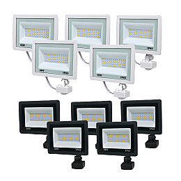 Комплект прожекторов с датчиком движения Lightwell 50W 10 шт