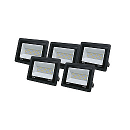 Комплект светодиодных прожекторов Lightwell 50W 5 шт (LW-FL-B-50)