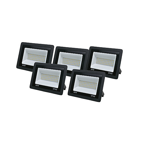 Комплект светодиодных прожекторов Lightwell 50W 5 шт (LW-FL-B-50)