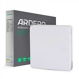 Cветодиодный светильник Ardero AL801ARD 48 Вт 30х30х4 см White