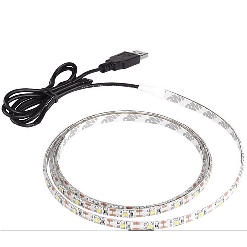 Светодиодная лента Inspire Smart LED 2 USB 60 диодов 4000К Белый (J2M60-N)