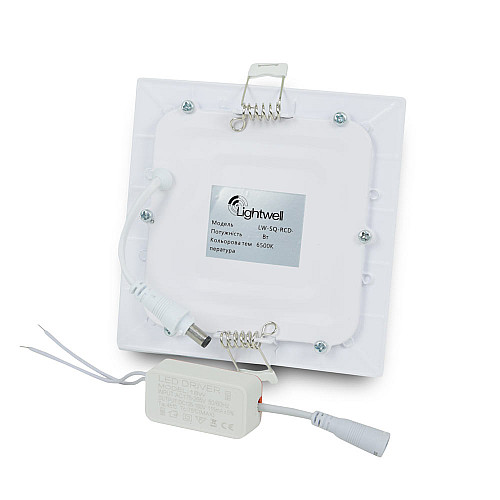 Комплект світильників світлодіодних Lightwell LW-SQ-RCD-9 9 W 3 шт