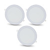 Комплект світильників світлодіодних Lightwell LW-R-RCD-12 12 W 3 шт