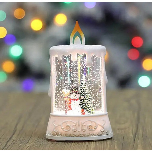 Нічник на батарейках Xmas Свічка WDL 23005C 3577 12 см
