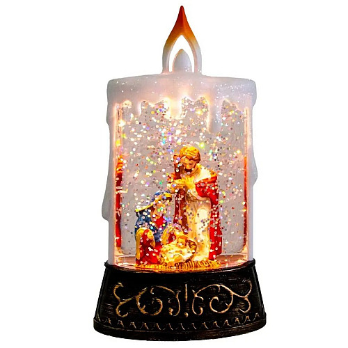 Ночник у вигляді свічки Xmas WDL 23005C 3577 Ісус