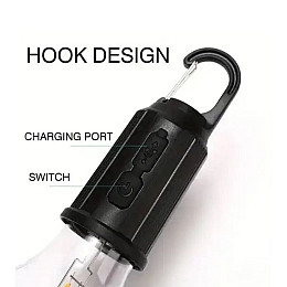 Лампочка аккумуляторная с карабином UKC 9562 BT003/169В 30151356