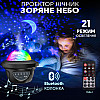 Ночник-шар проектор зоряного неба Inspire RD038 Планети Чорний