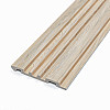 Декоративная стеновая рейка Sticker Wall PS 2900x120x12 мм Бежевый (SW-00002137)