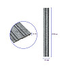 Декоративная стеновая рейка Sticker Wall PS 2900x120x12 мм Камень (SW-00002132)