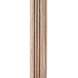 Декоративна стінова рейка Sticker Wall PS 2900x120x12 мм Дуб (SW-00002136)