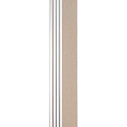 Декоративная стеновая рейка Sticker Wall PS 2900x160x11 мм Бежевый (SW-00002150)