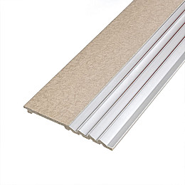 Декоративна стінова рейка Sticker Wall PS 2900x160x11 мм Бежевий (SW-00002150)