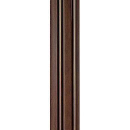 Декоративная стеновая рейка Sticker Wall PS 2900x120x12 мм Коричневый (SW-00002131)