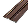 Декоративная стеновая рейка Sticker Wall PS 2900x120x12 мм Коричневый (SW-00002131)