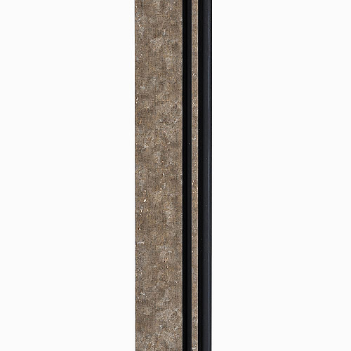 Декоративная стеновая рейка Sticker Wall PS 2900x116x12 мм Коричневый (SW-00002138)