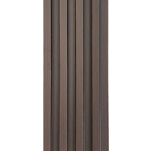 Декоративная стеновая рейка Sticker Wall WPC 160x3000x23 мм Ореховый (SW-00001535)