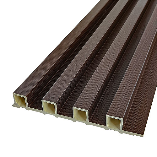 Декоративная стеновая рейка Sticker Wall WPC 160x3000x23 мм Ореховый (SW-00001535)