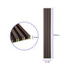 Декоративная стеновая рейка Sticker Wall WPC 160x3000x23 мм Ореховый (SW-00001535)