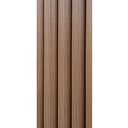 Декоративная стеновая рейка Sticker Wall WPC 160x3000x23 мм Капучино (SW-00001538)