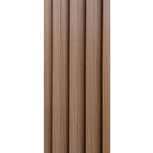 Декоративная стеновая рейка Sticker Wall WPC 160x3000x23 мм Капучино (SW-00001538)