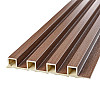 Декоративная стеновая рейка Sticker Wall WPC 160x3000x23 мм Капучино (SW-00001538)