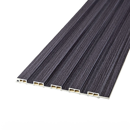 Декоративная стеновая рейка Sticker Wall WPC 3000x150x9 мм Графит (SW-00001871)