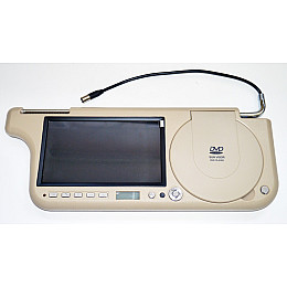 Автомобильный козырек Noisy X-17 с DVD+USB+SD Бежевый (3sm_60784922)