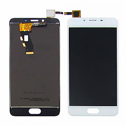 Дисплей для Meizu U10 U680 с сенсором Белый (DH0746)