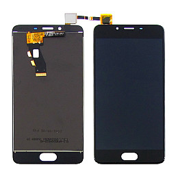 Дисплей для Meizu U10 U680 с сенсором Черный (DH0746)