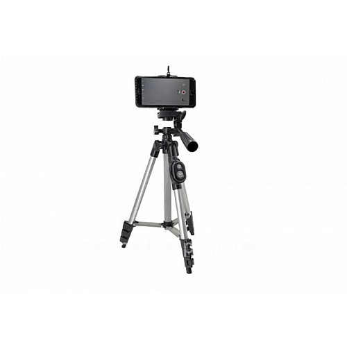 Штатив трипод з пультом ДУ Tripod DK-3888 для камери та телефону Сірий (500021)