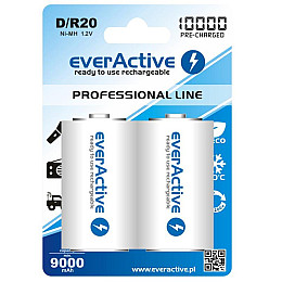 Аккумулятор everActive D/HR20 10000mAh BL 2шт