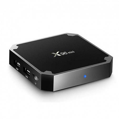 Смарт тв приставка - X96 Mini 2/16 GB Smart TV Android Черная + беспроводная клавиатура i8