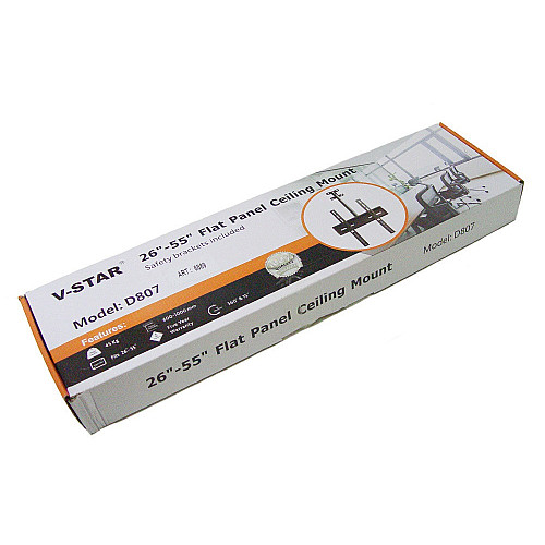 Крепление для телевизора V-Star 807 потолочное 26-55 (6889)