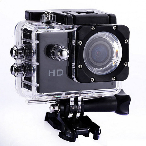 Екшн камера SportCam Action Camera D 600 HD з кріпленням Black (vi001-hbr)