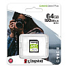 Карта пам'яті SDXC 64GB UHS-I Class 10 Kingston Canvas Select Plus R100MB/s (SDS2/64GB)
