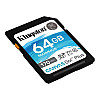 Карта пам'яті SDXC 64GB UHS-I/U3 Class 10 Kingston Canvas Go! Plus R170/W70MB/s (SDG3/64GB)