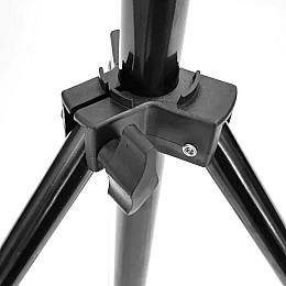 Трипод / Студийный фото штатив для кольцевых светодиодных селфи ламп высотой Zomei 210 см TR-210